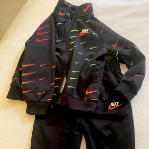 Nike boys 24 month pants and zip up.
